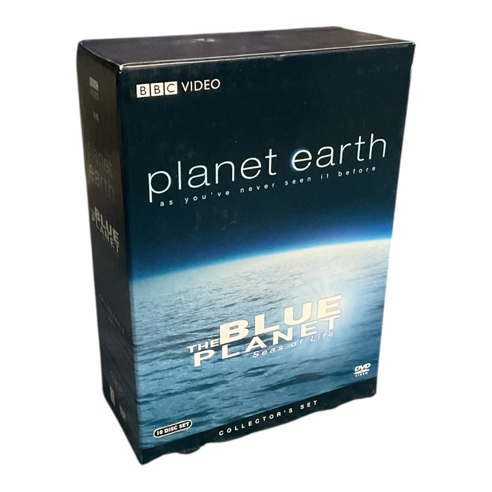 Planet Earth & The Blue Planet DVD Box Set BBC Complete